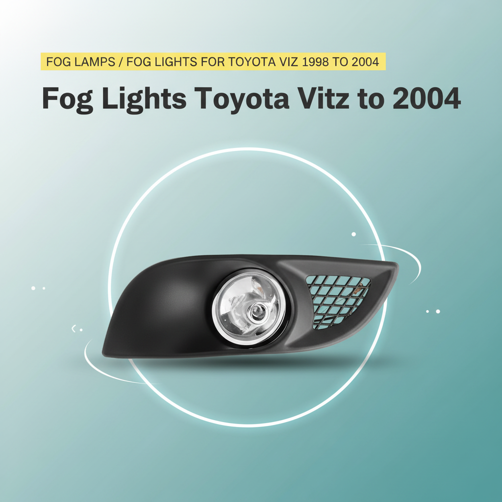 Fog Lamps / Fog Lights For Toyota Vitz 1998 to 2004