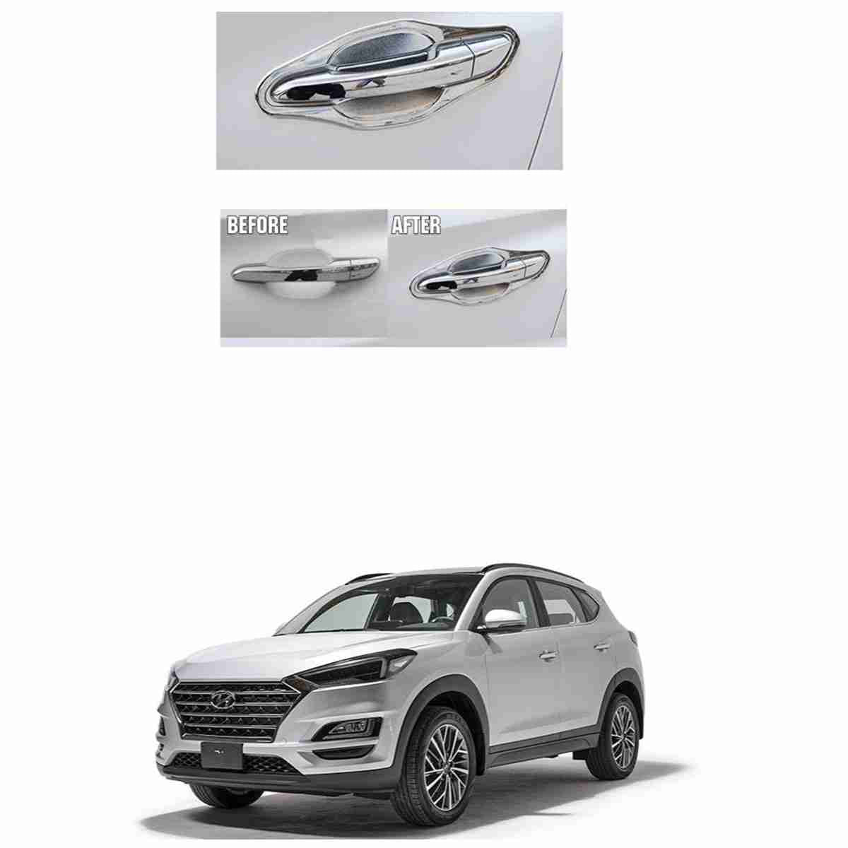 Door Handle Bowl Chrome for Hyundai Tucson Model 2020 to 2021