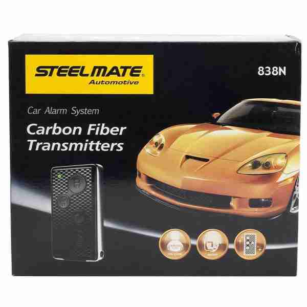 Steelmate Carbon Fiber Car Alarm System 838N