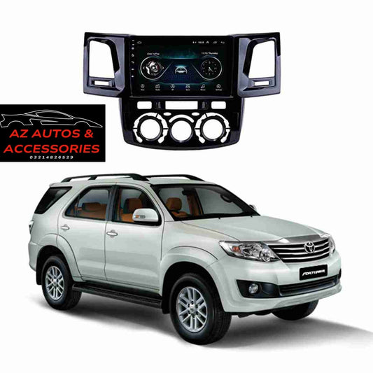 Toyota Fortuner 2013 to 2016 Android Panel HD Player IPS Display Multimedia System