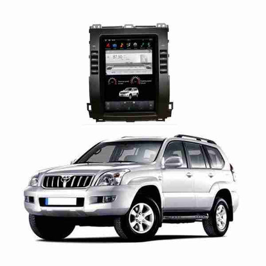 Toyota Prado 2002 to 2009 – Android Tesla LCD Screen IPS Display Multimedia System