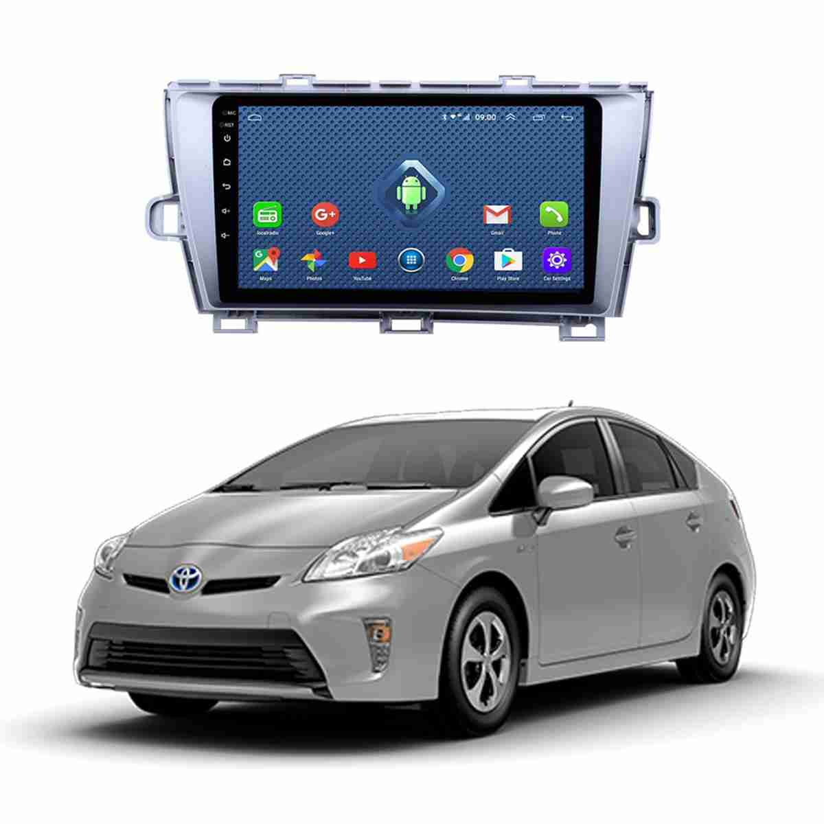Toyota Prius 2010 to 2016 – Android Panel HD Player IPS Display Multimedia System