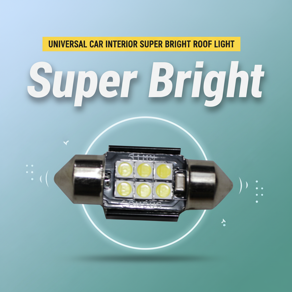 Universal Car Interior Super Bright Roof Light