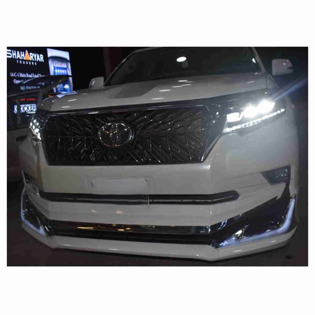 Toyota Prado FJ150 from 2008 to 2020 Face Lift Conversion / Upgrade to 2020 With LX570 Style Headlights – TRD Grill and TRD Body Kit