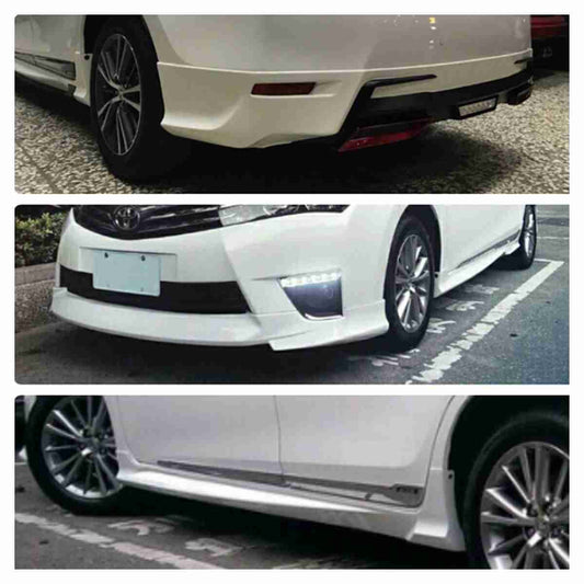 Toyota Corolla 2014 to 2020 Front and Back Body kit Sports V3