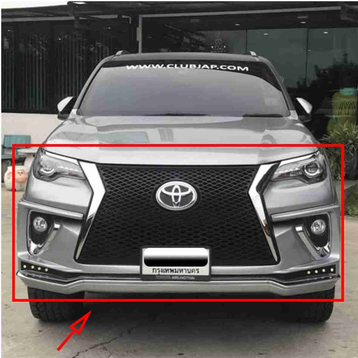 Toyota Fortuner 2017 to 2020 Zigma/Sigma Style Body Kit / Bodykit Thailand Version 2