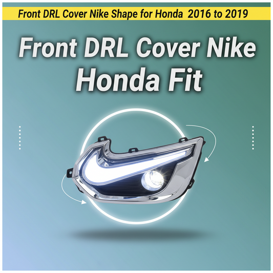 Front DRL Cover Nike Shape for Honda Fit 2016 to 2019