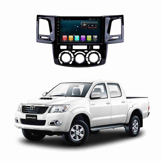Toyota Hilux Vigo 2012 to 2016 Android Panel HD Player IPS Display Multimedia System