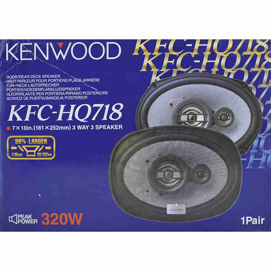 Kenwood KFC-HQ718 320W 7X10 Inch Car Speaker (Black)