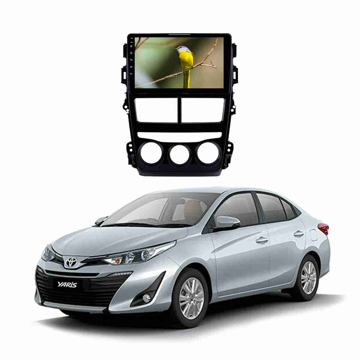 Toyota Yaris 1.3 2020 – Android Panel HD Player IPS Display Multimedia System